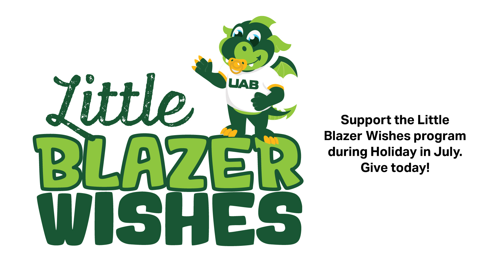Support the Little Blazer Wishes program during Holiday in July. Give today!