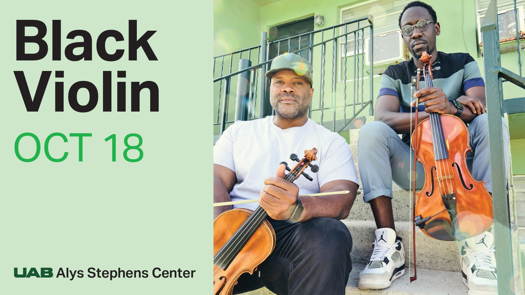 Black Violin, October 18 at UAB's Alys Stephens Center
