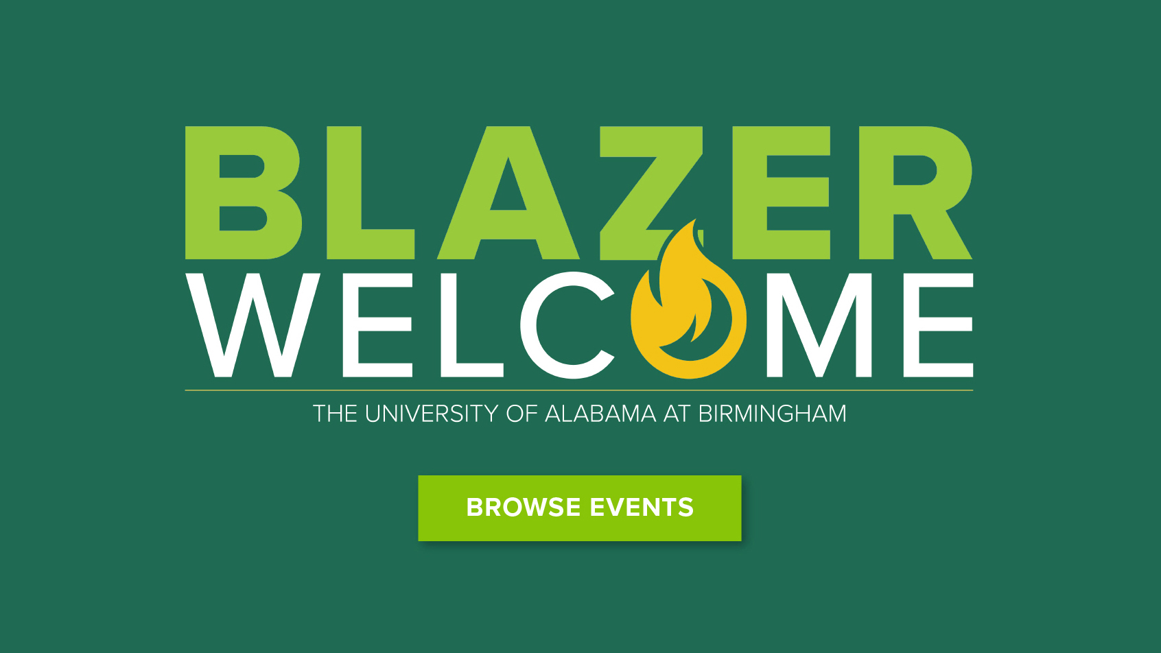 Blazer Welcome: Browse Events