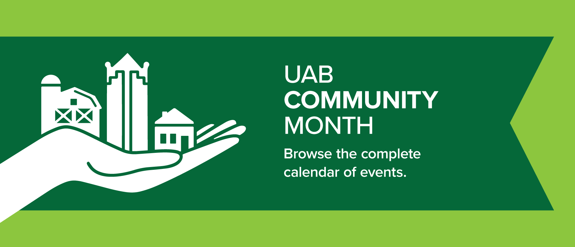 UAB Community Month: Browse the complete calendar of events