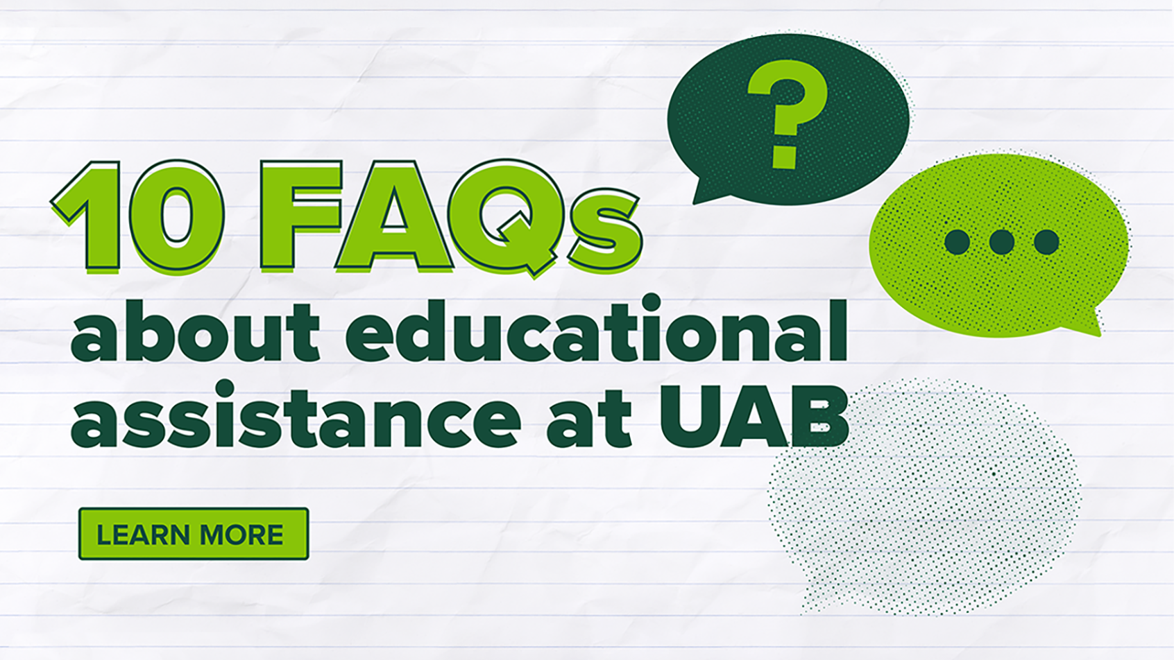 10 FAQs about educational assistance at UAB