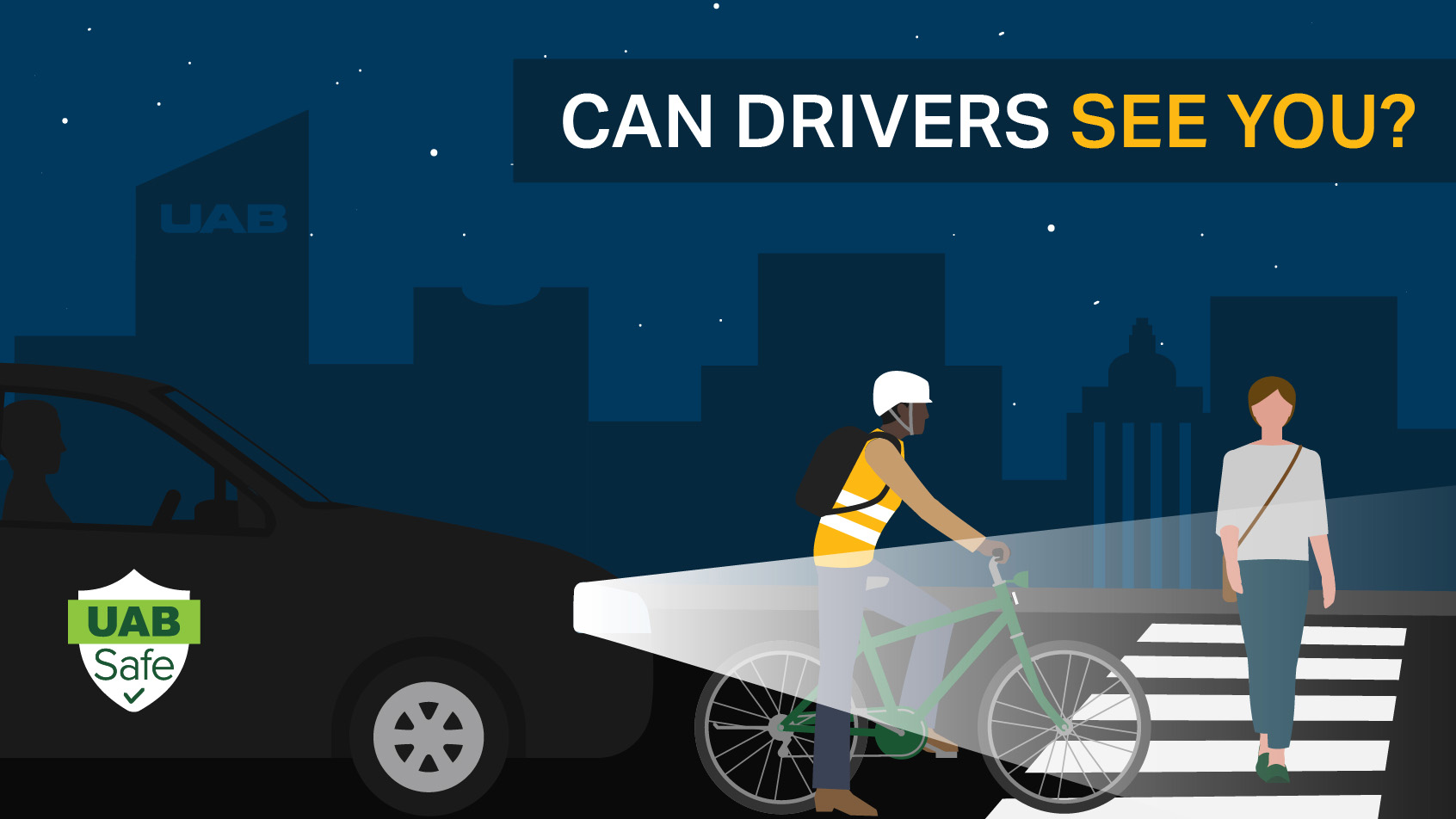 UAB Safe: Can drivers see you?