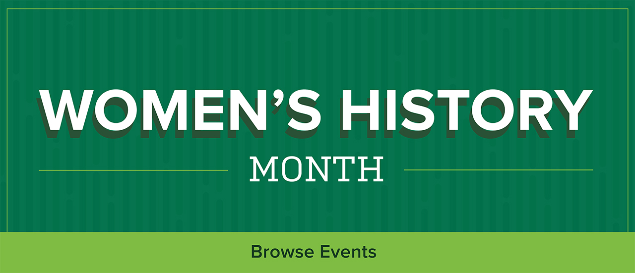 Women's History Month: Browse Events