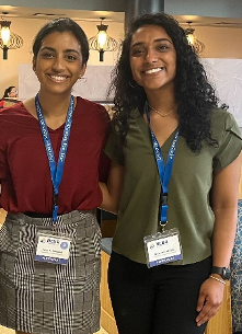 Anantha Korrapati and Sumedha Bobba (Photo courtesy: SENS Research Foundation)
