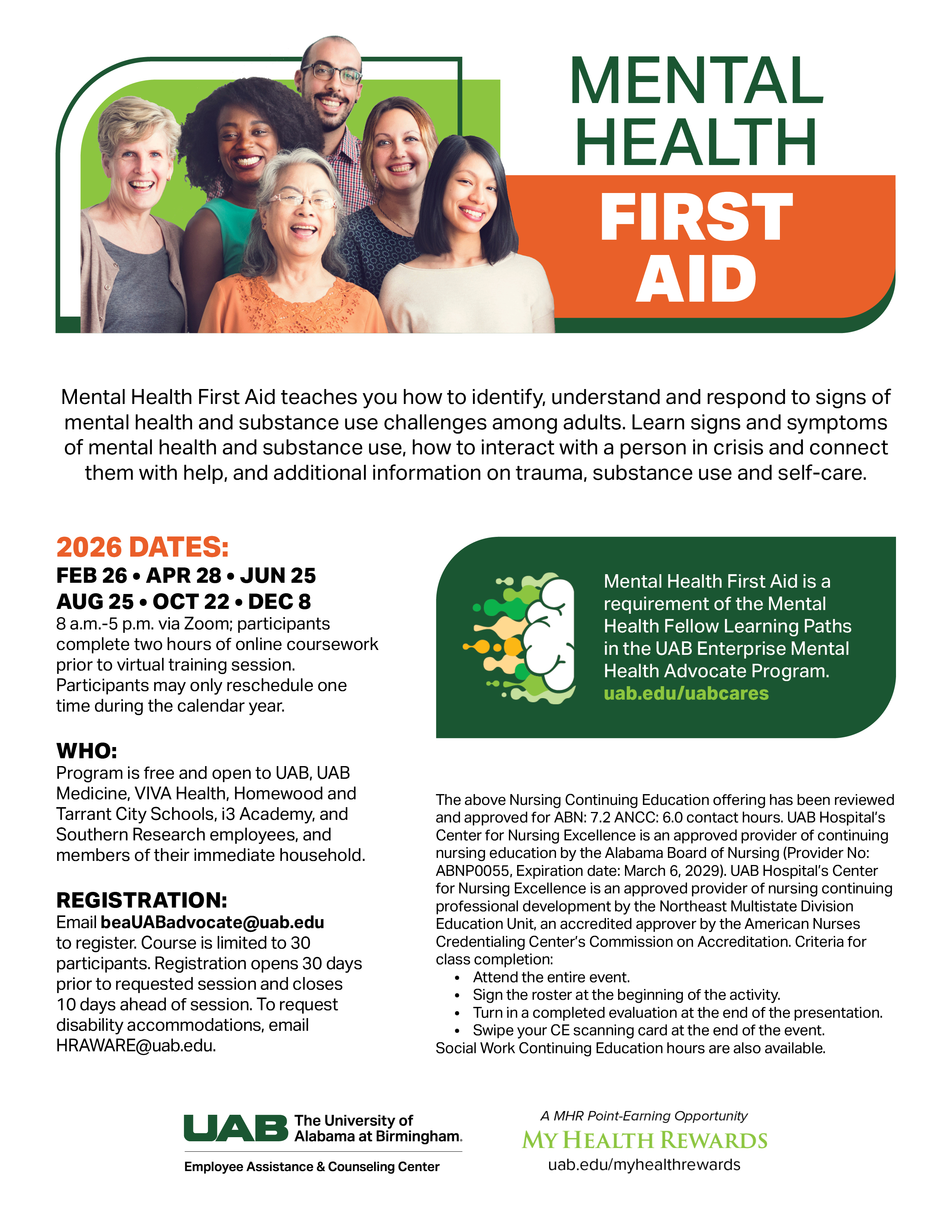 Mental Health First Aid