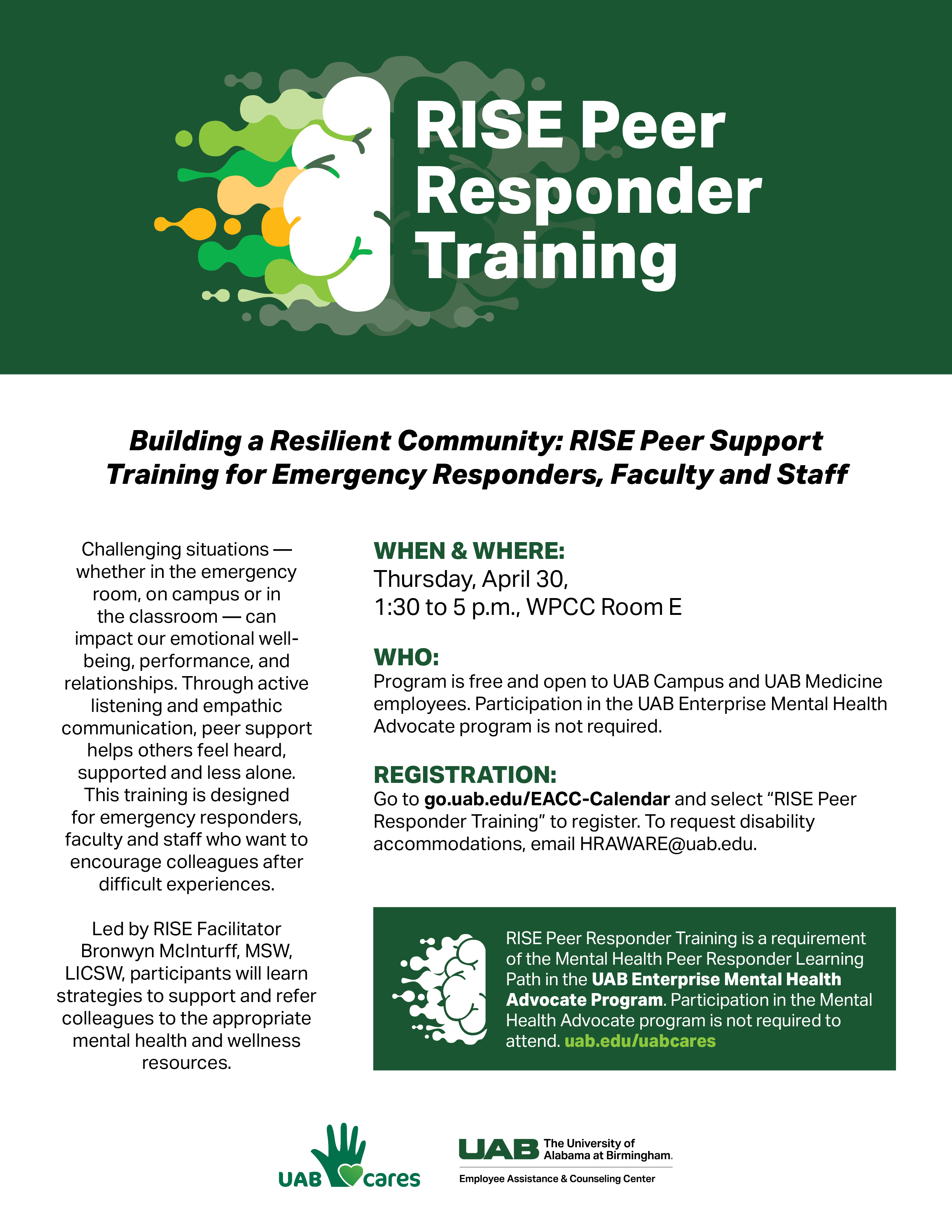 RISE Peer Responder Training