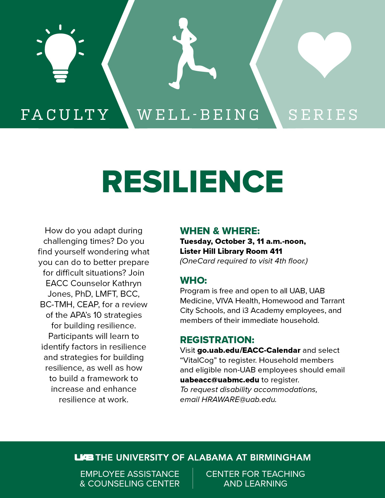 Faculty Well-being Series