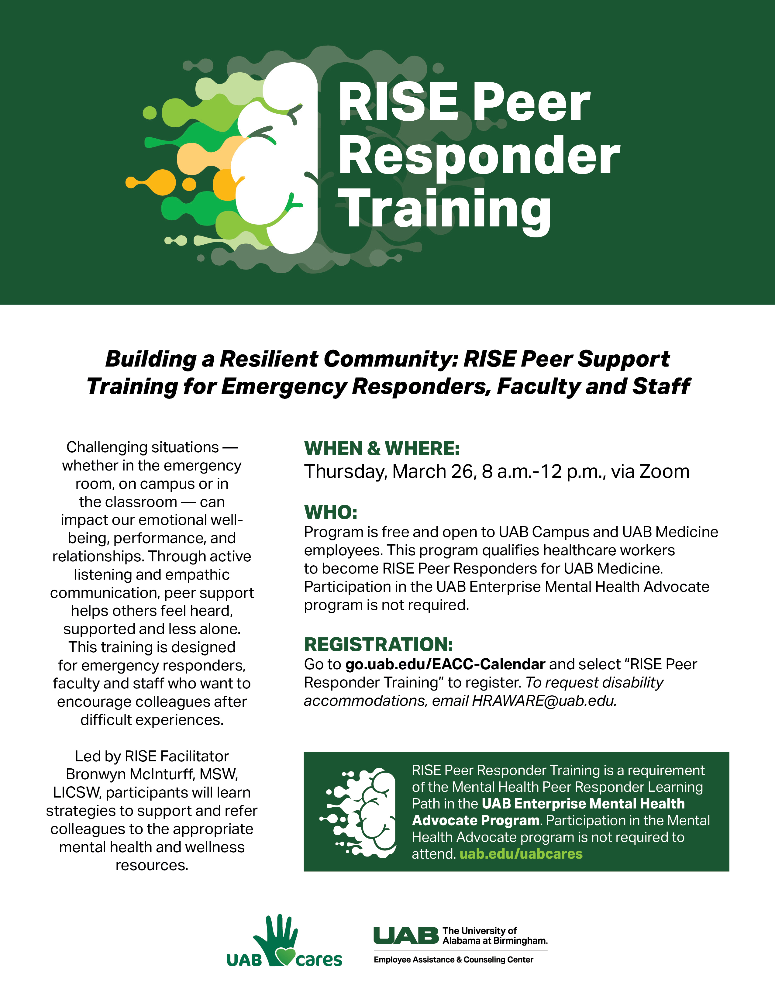 RISE Peer Responder Training