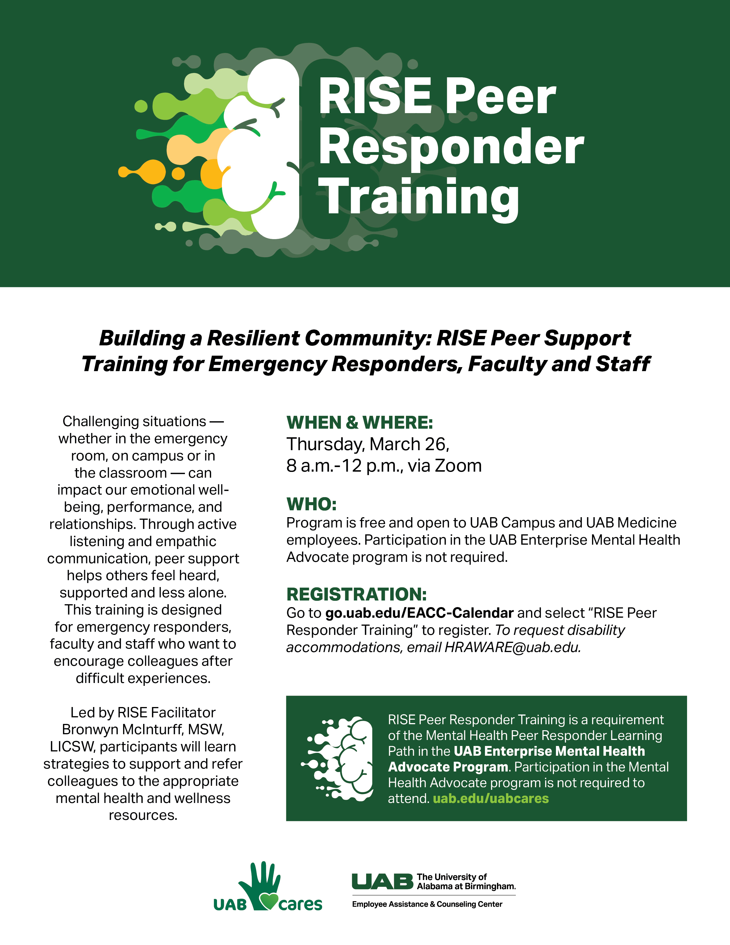 RISE Peer Responder Training