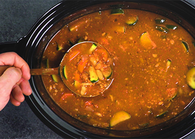 Slow Cooker Vegetable Turkey Soup