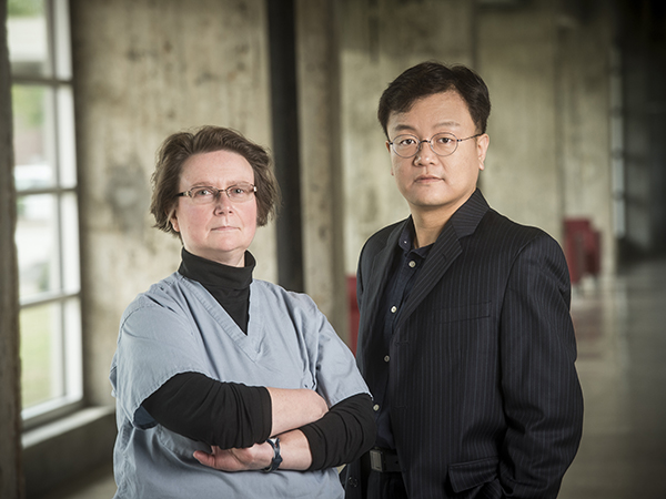 Ho-Wook Jun and Brigitta Brott are the co-founders of Endomimetics, LLC.