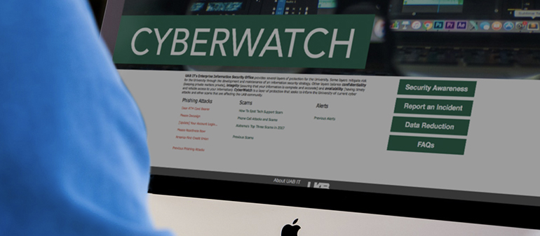 New CyberWatch site delivers updates on phishing