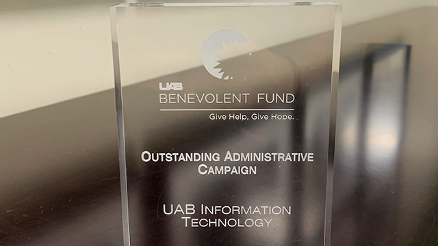 UAB IT earns benfund outstanding partner award