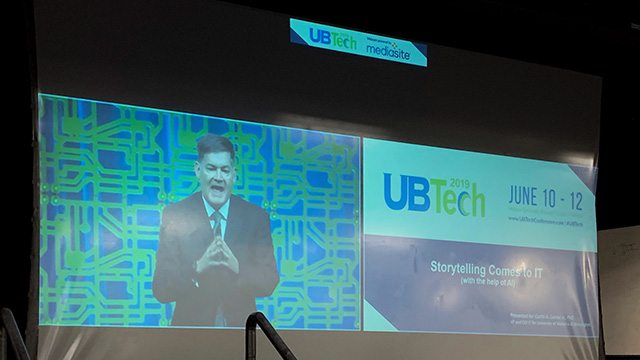 Carver speaks at UBTech