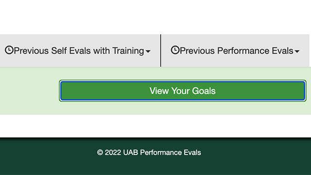 Performance Evaluation System adds uniform performance management goal