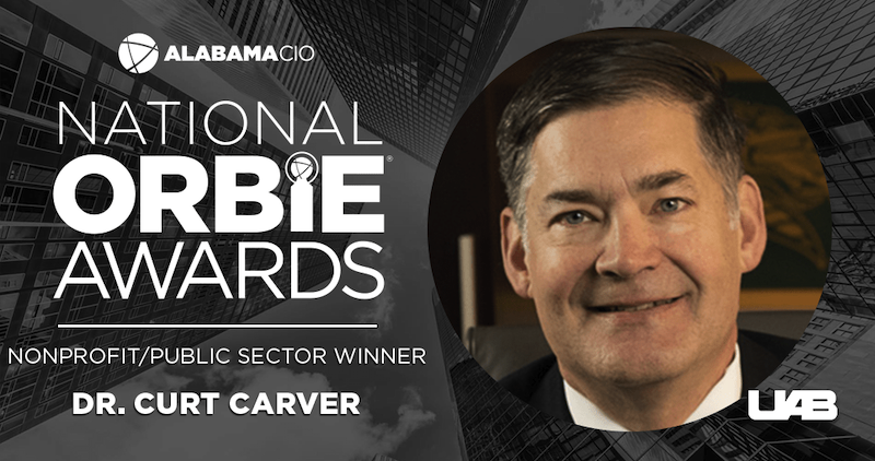 UAB CIO Curt Carver wins National CIO of the Year Award
