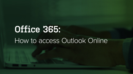 How to Access Outlook