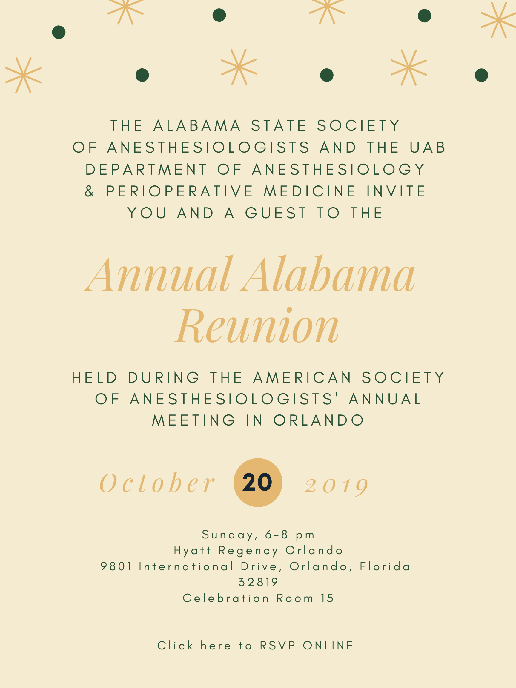 Annual Alabama Reunion 2019