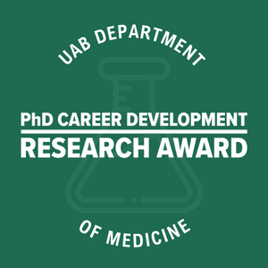PhD Career Development Award for Research