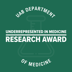 dom underrepresented in medicine research award wordmark
