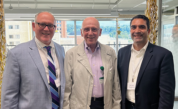 Drs. Ken Saag, Norman Weissman  and Mike Mugavero Celebrate 25 Years of COERE
