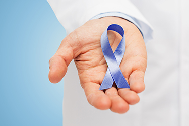 Colon Cancer Awareness Ribbon