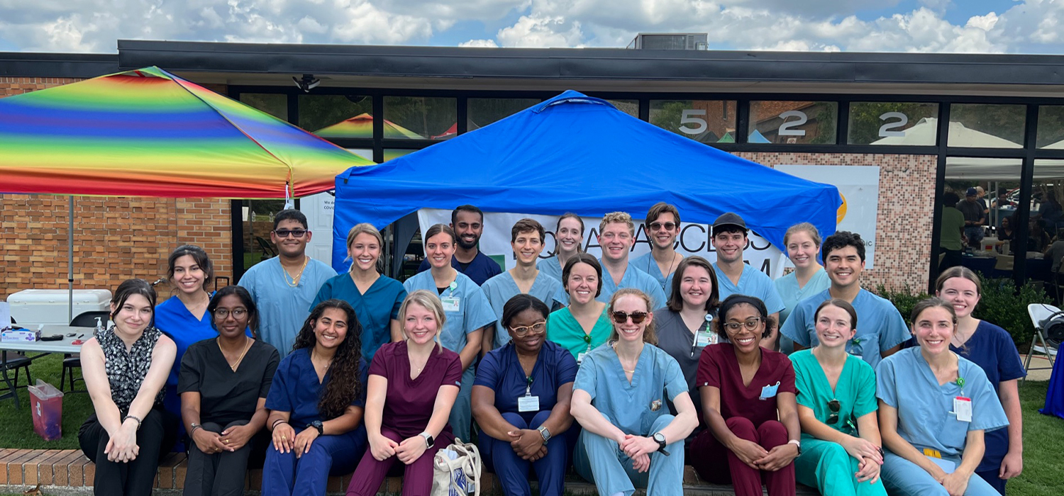 A group of doctors at an AIDS Alabama Health Screening