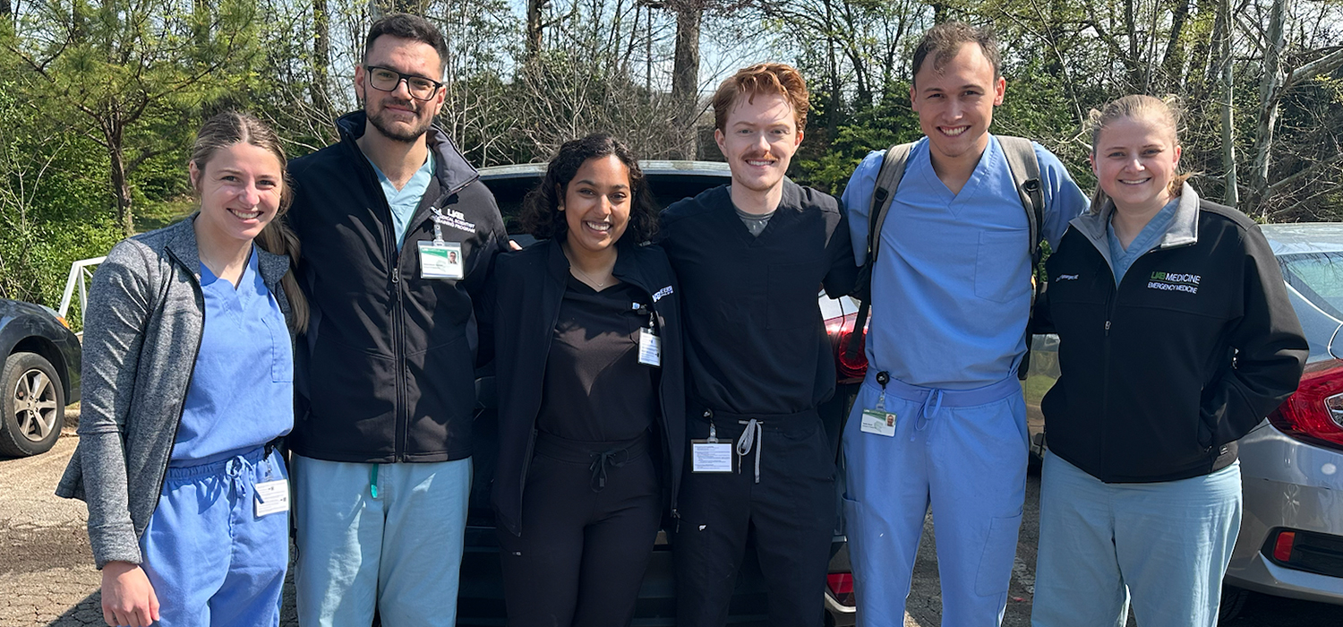 A group of doctors at Equal Access Birmingham