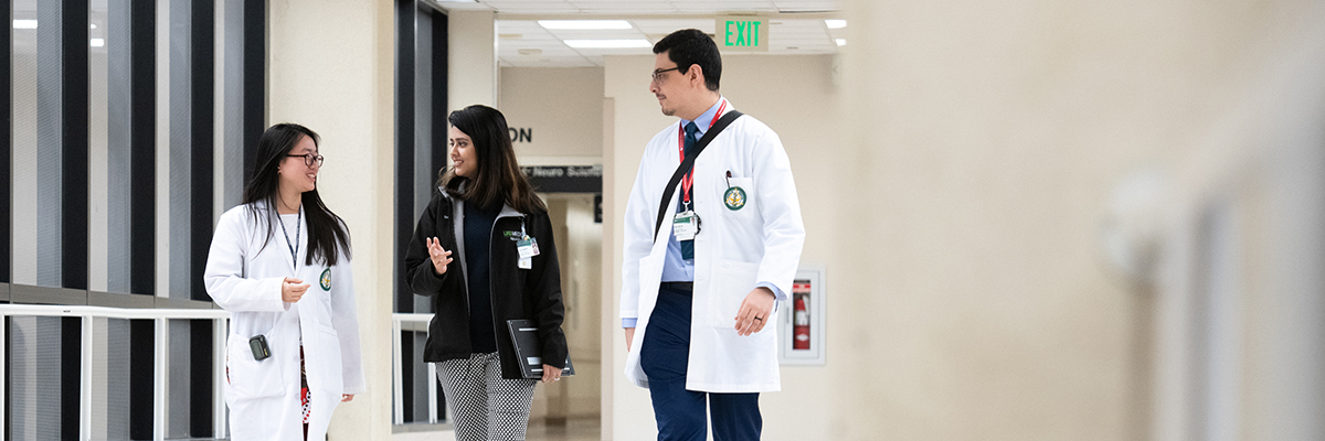 residents walking hallway