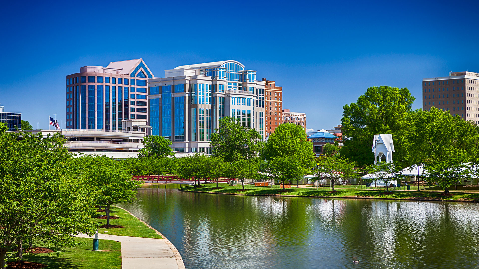 huntsville alabama city skyline