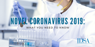 IDSA coronavirus graphic