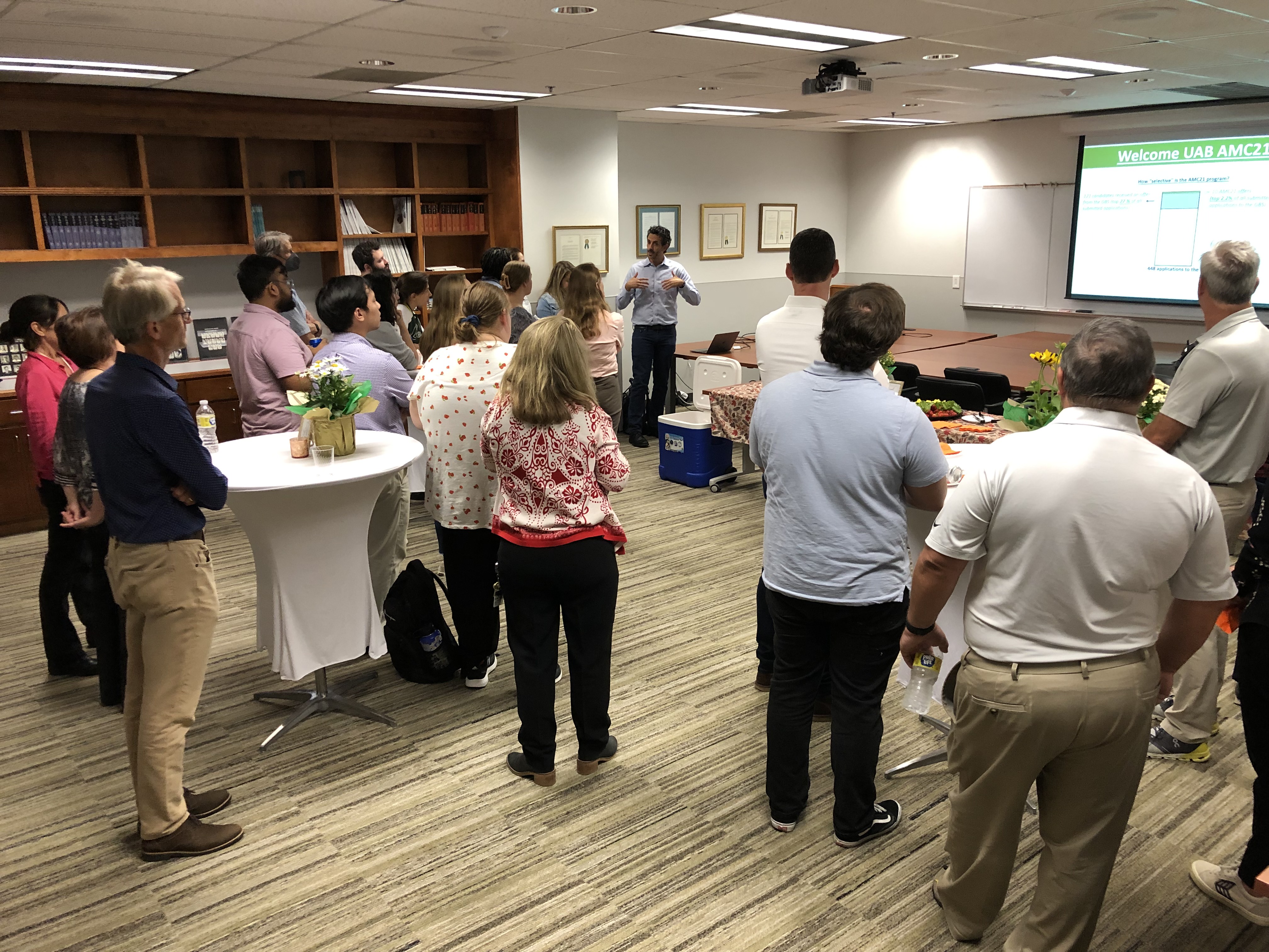 Welcome presentation given by AMC21 Director Andre Ballesteros_Tato