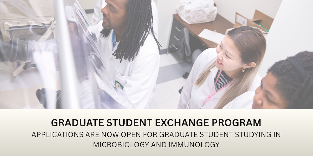graduate student exchange program banner