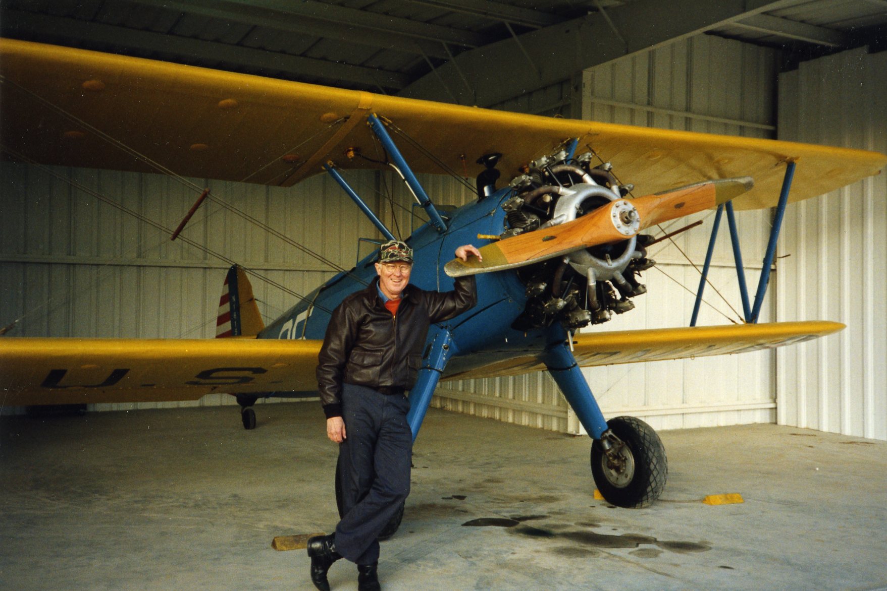 Pittman with plane