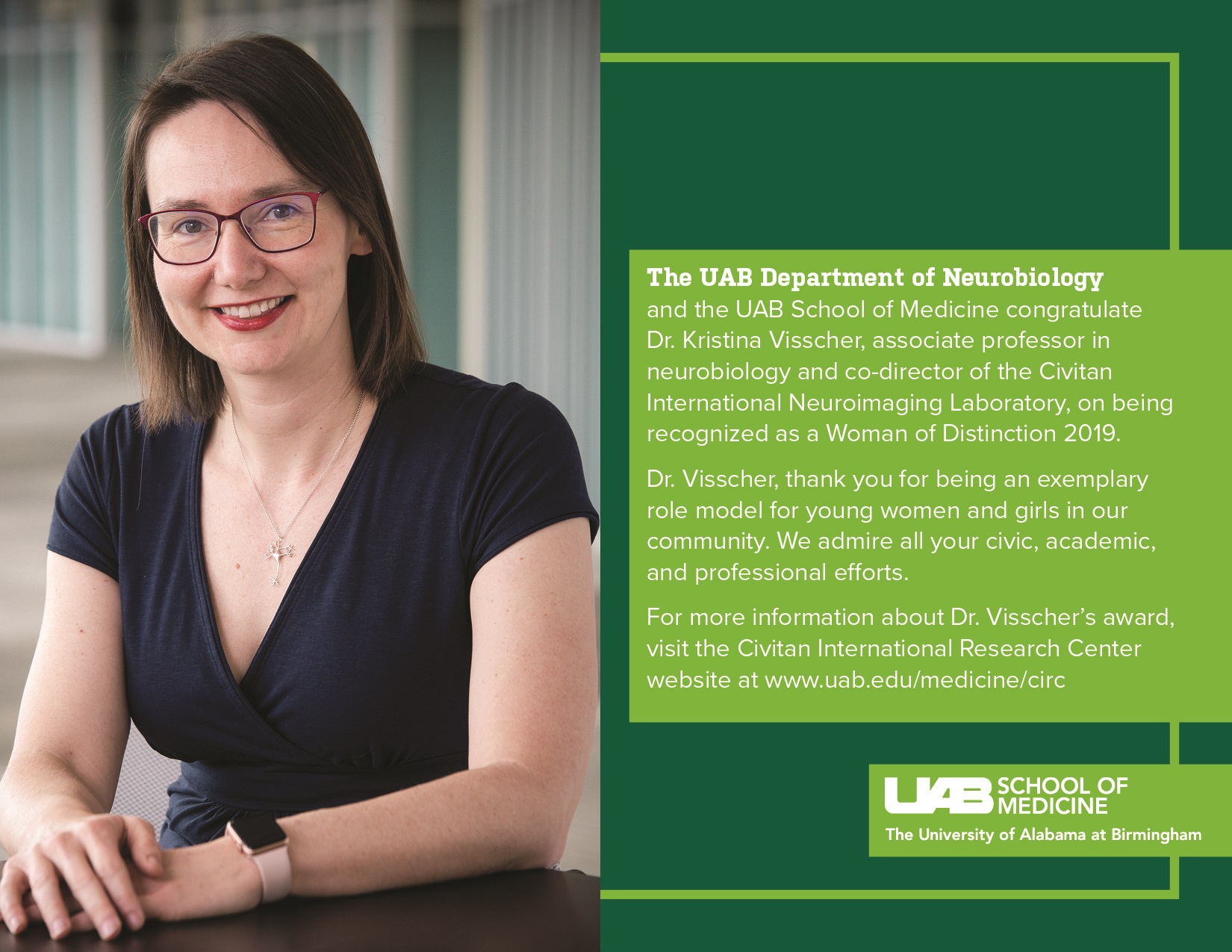 Visscher WomanOfDistinction Ad