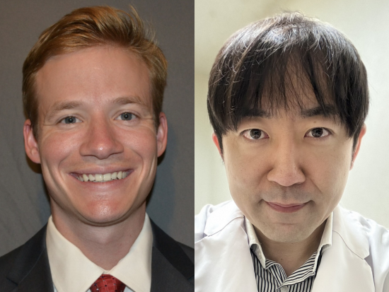 Callan Burns and Shunsuke Tsuzuki