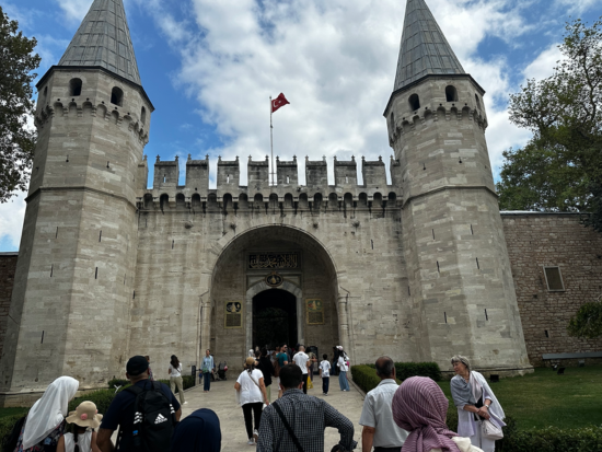 Topaki Palace in Istanbul, Turkey