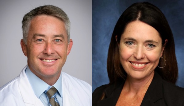 Headshots of Dr. Simmons and Brooke Vining