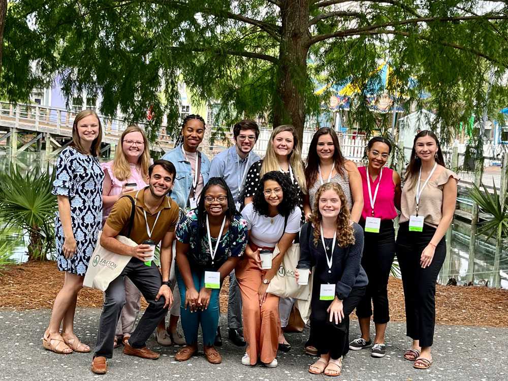 Medical students in the CU2RE program attended the Alabama Academy of Family Physicians conference this summer.