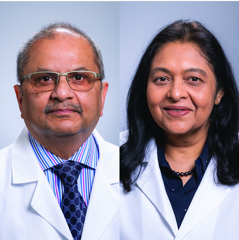 Drs. Ananda and Rita Basu