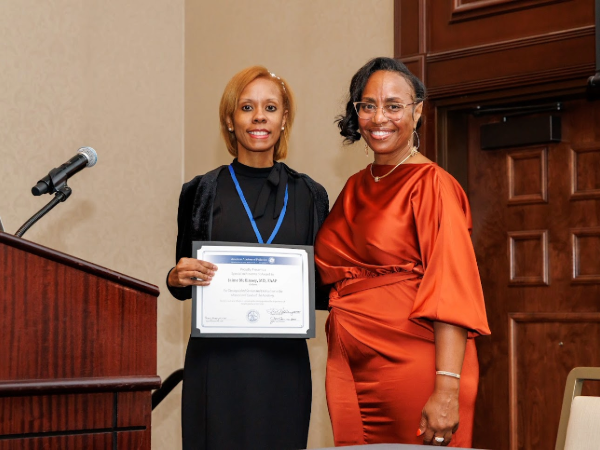 McKinney honored by Alabama Chapter of the American Academy of Pediatrics