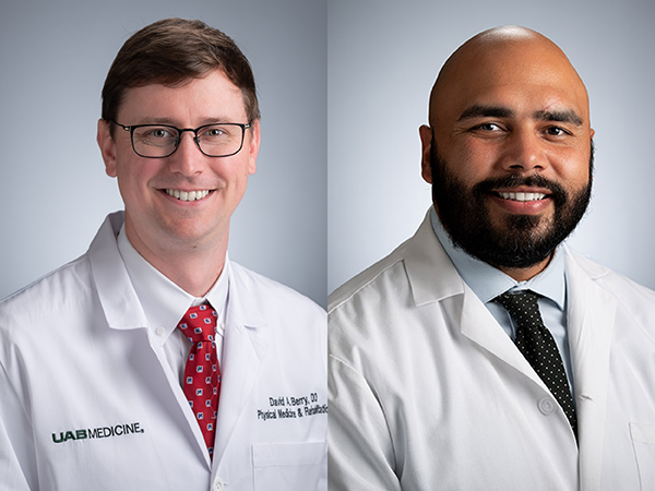 Department of Physical Medicine & Rehabilitation welcomes new faculty members Berry and Santos Agosto