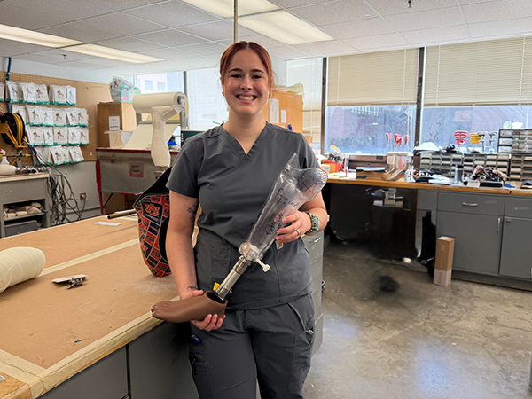 UAB Department of PM&R launches combined orthotics and prosthetics residency program, welcomes first trainee