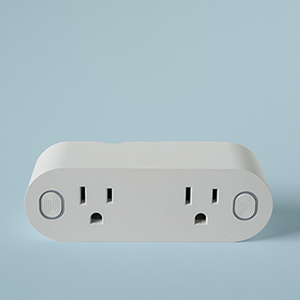 white smart plug