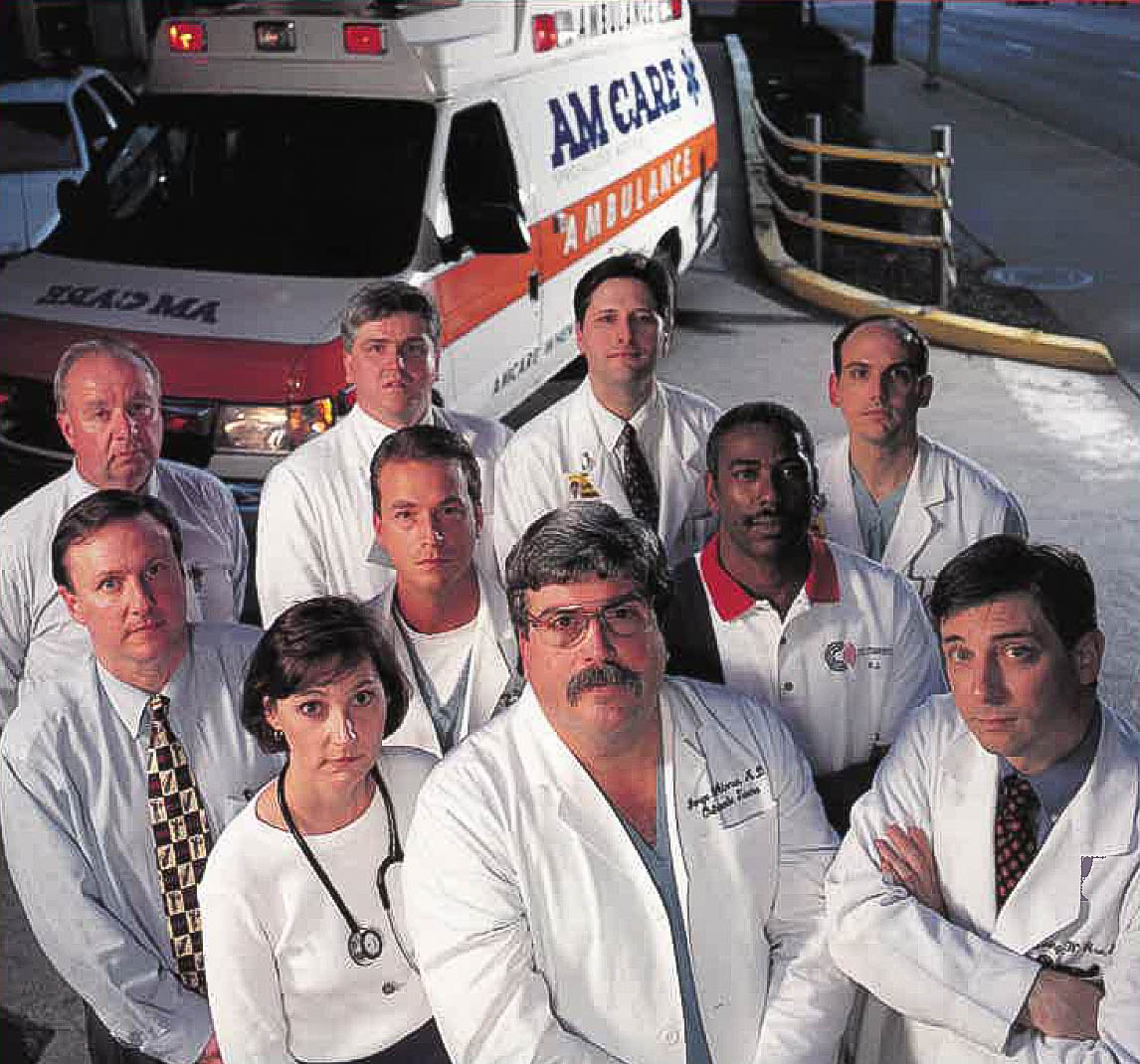 Loring Rue and group - tornado story