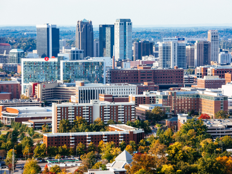 Birmingham, Alabama skkyline.