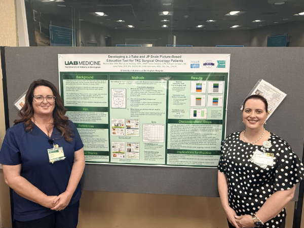 Clowdus and Waldrop graduated from the UAB Wound Scholars Advanced Program