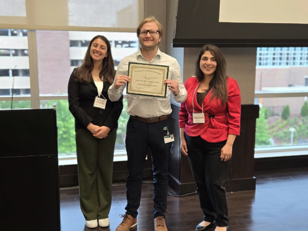 Forsythe wins first place at UAB's 22nd Annual Postdoc Research Day