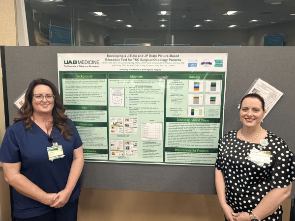 Clowdus and Waldrop graduated from the UAB Wound Scholars Advanced Program