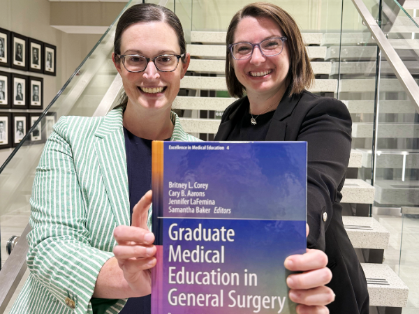 Corey and Baker among editors of new Springer textbook on general surgery education
